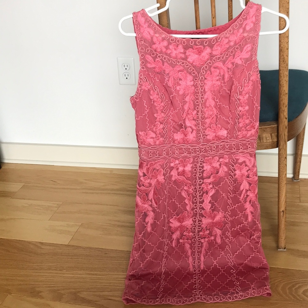 Pink Lace Dress